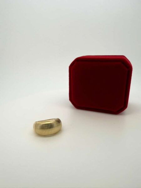 Ring shell 14k Size 7 Weight 3.95gr