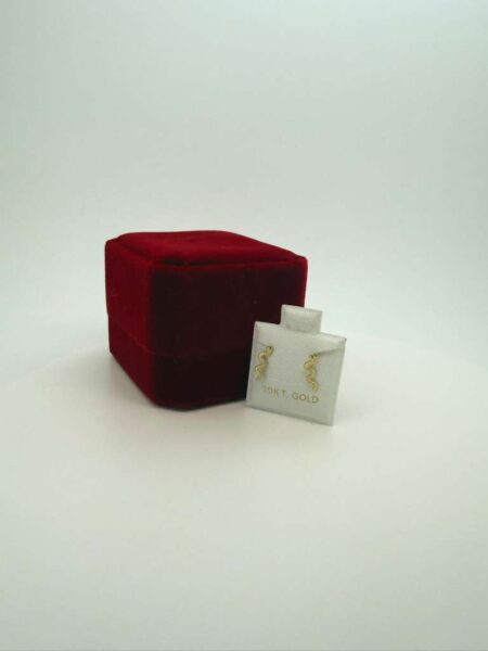Earring snake 10k Weight 0.2gr