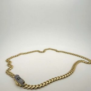 Chain Monaco 10k Size 18/5mm Weight 11.gr