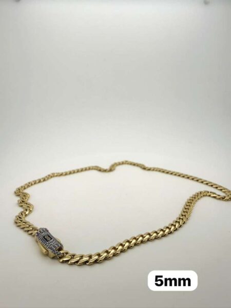 Chain Monaco 10k Size 18/5mm Weight 11.gr