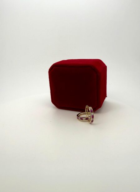 Earring 14k Size 15x2.5mm Weight 1.75gr