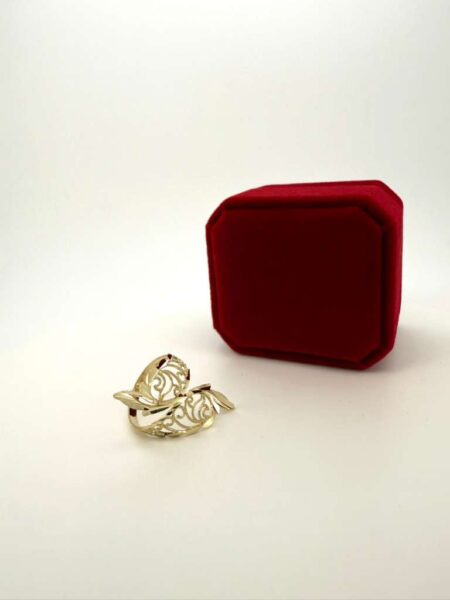 Ring Butterfly wings 10k Size 8 Weight 1.7gr