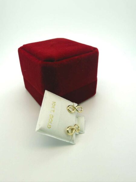 Earring infiniti 10k Weight 0.2gr