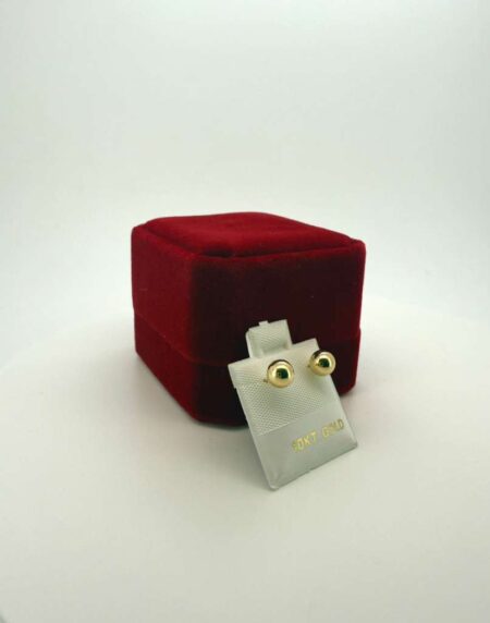 Earring sleepyhead 10k Weight 0.3gr
