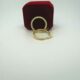 Earring Hollow tubular 10k Size 29x3mm Weight 1.95gr